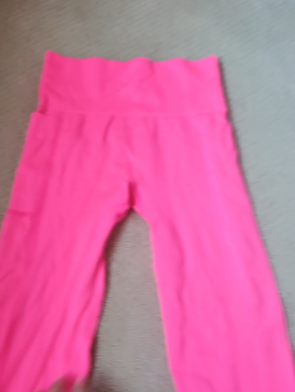PINK Victoria's Secret Neon Hot Pink Leggings - Picture 13 of 15